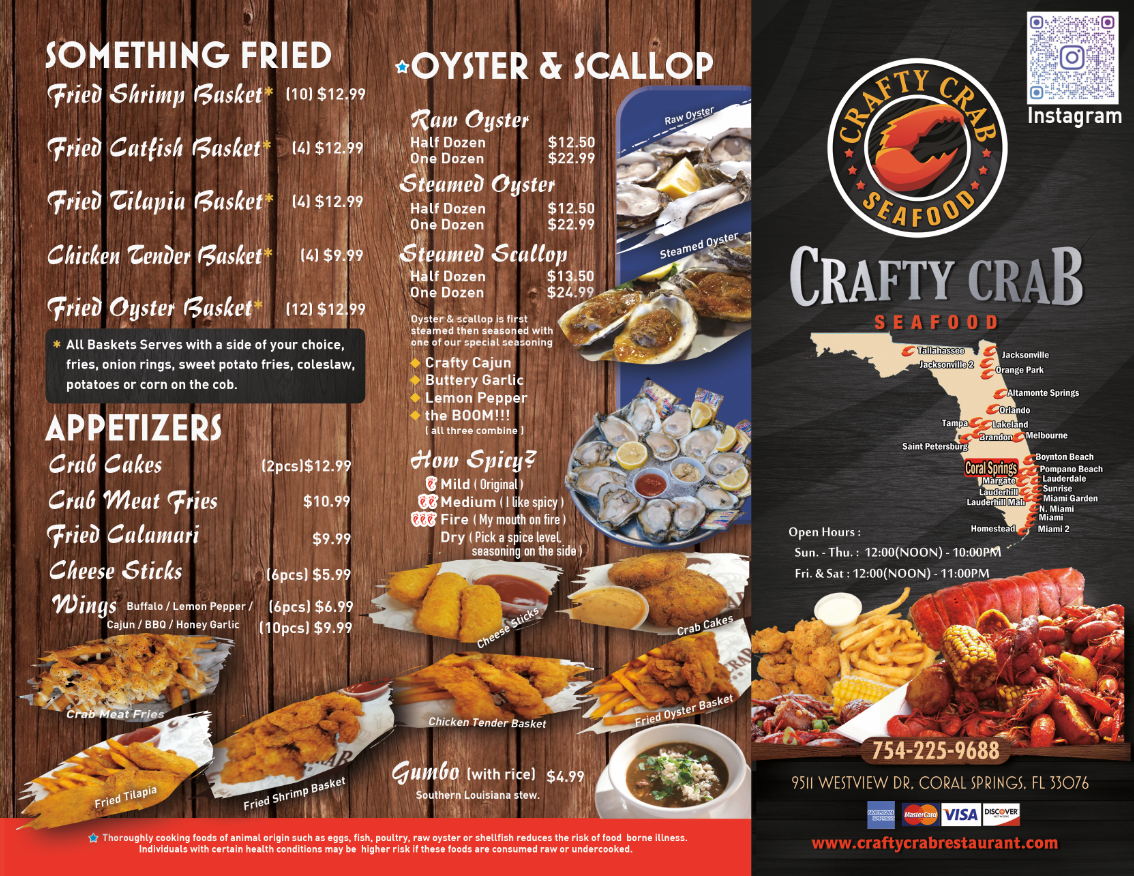 Menu Crafty Crab Coral Springs-3