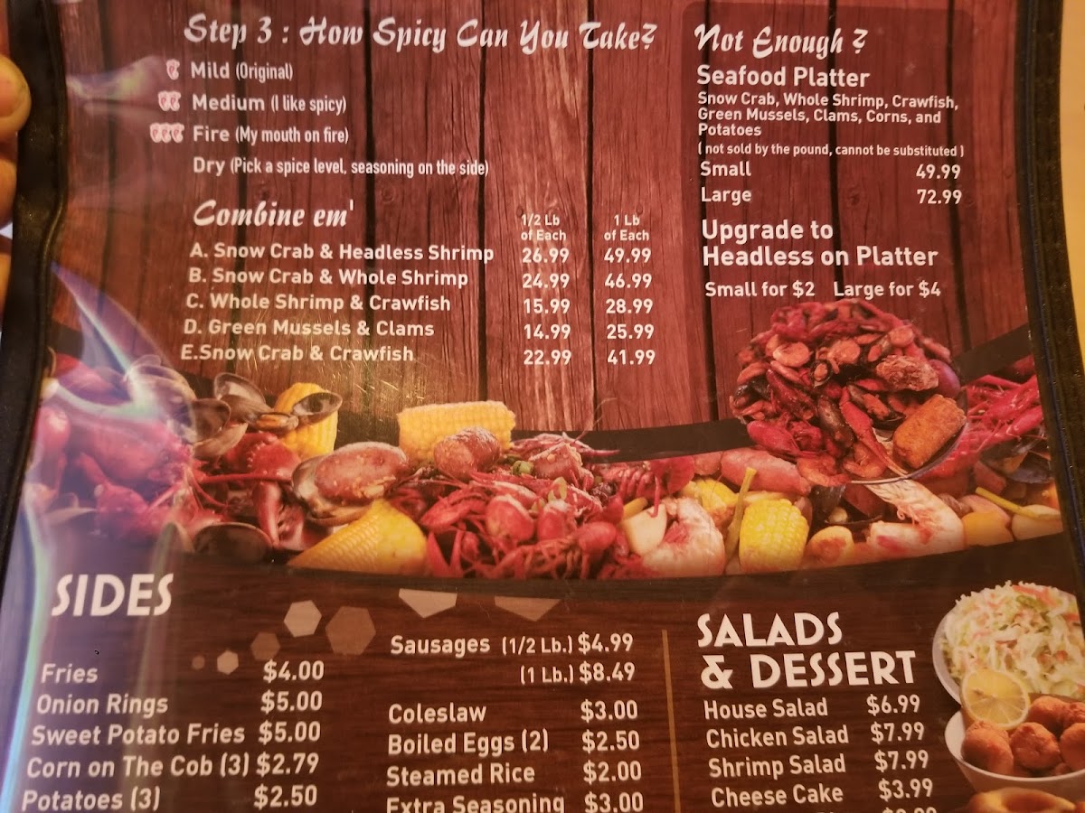Menu Crafty Crab Coral Springs-5