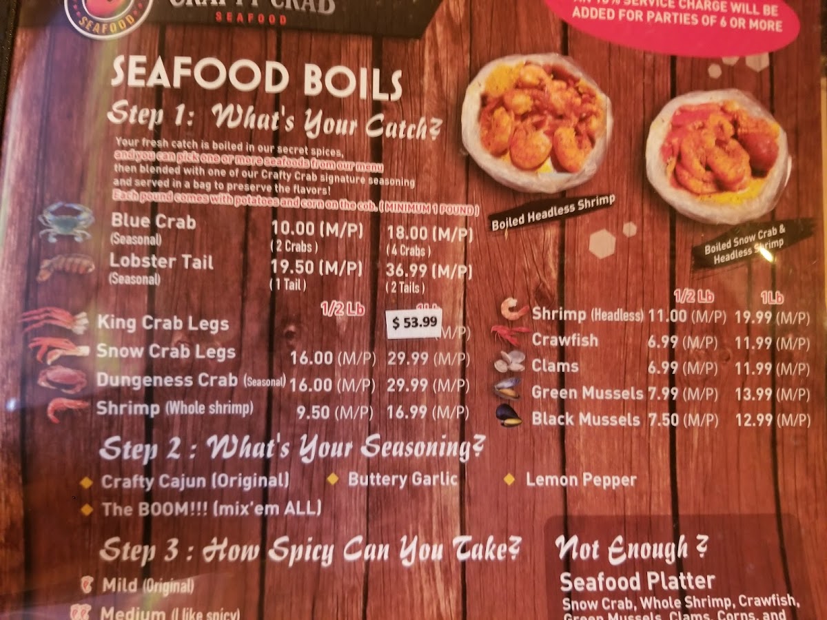 Menu Crafty Crab Coral Springs-8